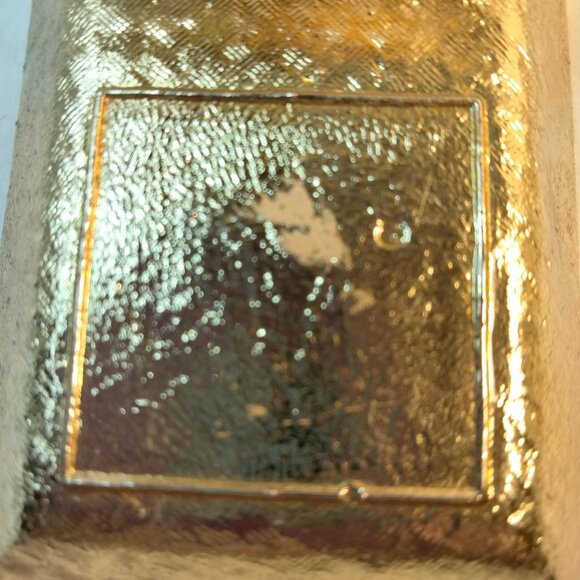 Gold tone medallion Stand Display Let the name of the Lord be Blessed - Picture 9 of 9